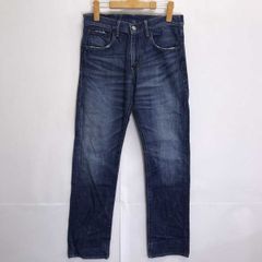 Levi Strauss & Co リーバイス LEVI'S 505ストレート フィリピン製 無地 デニム ジーンズ パンツ 紺 30 メンズ 綿100%