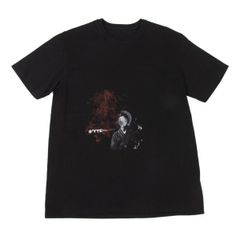 サイトs'yte 久米繊維製着物プリントTシャツ 黒2