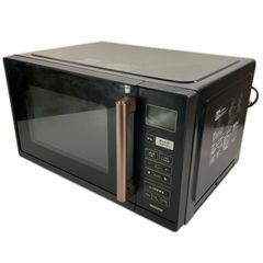 YAMAZEN 山善 電子レンジ YRV-F230  ブラックモデル 大容量 23L 一人暮らし 二人暮らし フラットテーブル 単機能