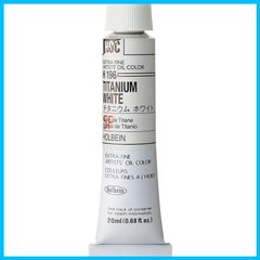 【新着商品】ホルベイン 油絵具 H196 20ml チタニウムホワイト 00196