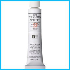 【特価セール】H413 50ml 油絵具 チタニウムホワイト ホルベイン 00413