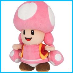【在庫セール】ぬいぐるみ W13.5×D10×H20cm S キノピコ COLLECTION AC33 STAR ALL スーパーマリオ 三英貿易