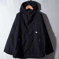 ノースフェイス THE NORTH FACE ナイロンジャケット L ブラック ロゴ刺繍 ストリート テック アウトドア オーバーサイズ 古着 e3004