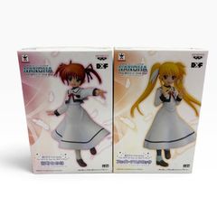 BANPRESTO DXF 魔法少女リリカルなのは The MOVIE 2nd A’s 高町なのは フェイト 全2種 制服フィギュア