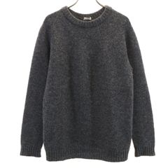 GOODENOUGH グッドイナフ 長袖 セーター M チャコールグレー ニット メンズ 古着