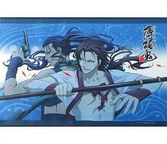 【中古】タペストリー 原田と不知火 掛け軸(A3タペストリー) 「薄桜鬼」