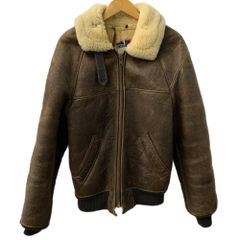 ショット SCHOTT TYPE B-6 シープスキン ムートン フライトジャケット 82-624-86 1585-A ジャケット ブラウン 36サイズ 201MT-6885