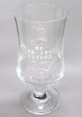 【中古】マグカップ・湯のみ [単品] ロゴ(喫茶ブルースカイコンプレックス) グラス 「コミックス ブルースカイコンプレックス 第7巻 コミコミスタジオオリジナル限定セット」 同梱特典