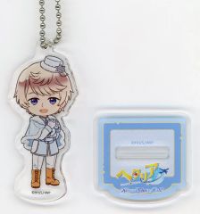 【中古】キーホルダー ロシア 「ヘタリア World★Stars×AMOCAFE Snow Prince Cafe トレーディングミニキャラアクリルスタンドキーホルダー」