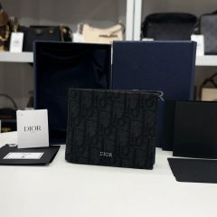Dior オブリーク 二つ折り財布