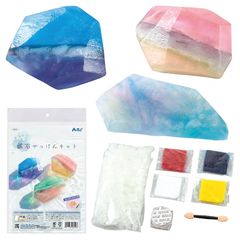 【新品】 アーテック(Artec) キラキラ鉱石せっけんキット 自由工作 夏休み 宿題 工作キット