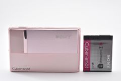 ソニー SONY DSC-T10 ピンク サイバーショット コンデジ デジカメ A1006
