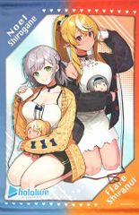 ホロライブ タペストリー MOLLY.ONLINE ホロライブ×モーリーオンラインコラボ 白銀ノエル&不知火フレア B2タペストリー 第7弾