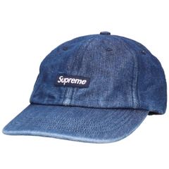 シュプリーム  24SS  Cordura Denim Small Box 6-Panel コーデュラデニムスモールボックス帽子 メンズ