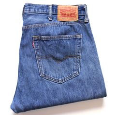 Levi'sリーバイス 501 デニムパンツ W38 L30★SDP4702 ジーンズ ストレート オーバーサイズ ビッグサイズ