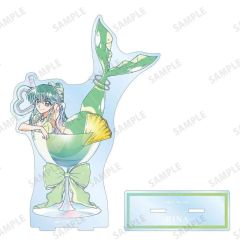 【新品】アクリルスタンド・アクリルパネル 洞院リナ 描き下ろし カクテルグラスver. Ani-Art clear label BIGアクリルスタンド 「アニメ ぴちぴちピッチ」