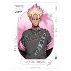【中古】ポスター A3マット加工ポスター 士道龍聖 描き下ろし モノトーンストリートファッションver. 「TVアニメ ブルーロック」