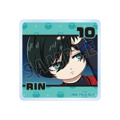 【中古】アクリルスタンド・アクリルパネル 糸師凛 ゆるコマ モチーフ柄 アクリルマスコット 「TVアニメ ブルーロック」