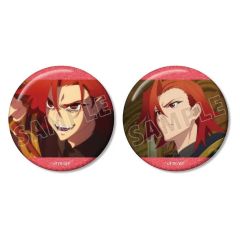 【中古】バッジ・ビンズ シオン・アルスター 場面写グリッター缶バッジ2個セット 「TVアニメ 杖と剣のウィストリア Season2」