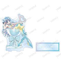 【新品】アクリルスタンド・アクリルパネル 宝生波音 描き下ろし カクテルグラスver. Ani-Art clear label BIGアクリルスタンド 「アニメ ぴちぴちピッチ」