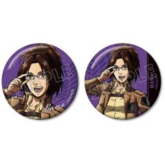 【中古】バッジ・ビンズ ハンジ・ゾエ 缶バッジ2個セット 「TVアニメ 進撃の巨人」
