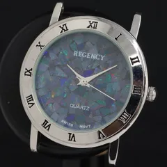 QZ REGENCY ラウンド オパール文字盤 レディース腕時計 NSK KRK