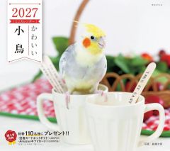 【新品】カレンダー かわいい小鳥 2027年度カレンダー