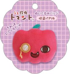 【新品】ぬいぐるみマスコット・ぬいぐるみバッジ 怪盗パプリカ トマントVSパプリカテーマ ぬいぐるみバッジ 「うそ探偵トマント」