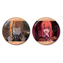 【新品】バッジ・ビンズ コレット・ロワール 場面写グリッター缶バッジ2個セット 「TVアニメ 杖と剣のウィストリア Season2」