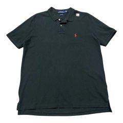 (即日配送) ポロ ラルフローレン レッド ポニー ブラック カラ 半袖Tシャツ