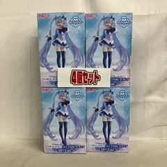 未開封 初音ミク AMP+ 雪ミク ALLSTARS 2012Ver フィギュア 4個セット