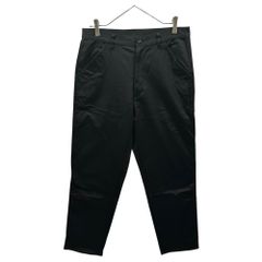 COMME des GARCONS(コムデギャルソン) 2004AW Co/Ny Straight Pants コットン ナイロン ストレート パンツ GN-P027 M ブラック AD2004 男性着用可