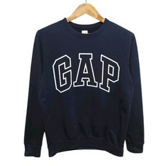 GAP ギャップ クルーネック スウェット ネイビー メンズ M