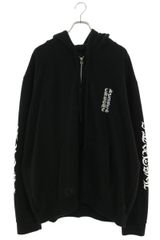 クロムハーツ  SWTSHRT HD ZIP/ジップパーカ ヴァーティカルダガージップアップパーカー メンズ XXL