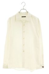 ルイヴィトン  RW052 MHSH72SEW カフスボタンコットンシルク長袖シャツ メンズ 41
