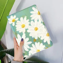 【新品】 YEEHi 花柄 対応 iPad mini5 mini4 ケース フラワー 可愛い レディース 対応 アイパッド ミニ 5 4 カバー 大人 お洒落 ブック式 レザーケース オートスリープ機能 TPU ソフト 女性 人気 (柄)
