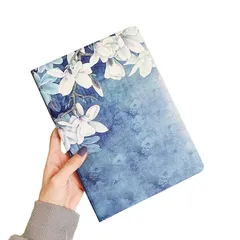 【新品】 YEEHi 花柄 対応 iPad Mini 第6世代 iPad Mini A17 Pro 用 ケース フラワー かわいい レディース カバー 大人 お洒落 ブック式 レザーケース オートスリープ機能 TPU ソフト 女性 人気,柄