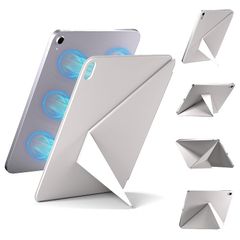【新品】 SZPSGC iPad Mini7 (A17 Pro, 2024, 第7世代) / Mini6 (2021, 第6世代) 磁気 ケース グレー 0