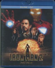 外国映画Blu-ray ジョン・ファヴロー アイアンマン2 Blu-ray+DVD