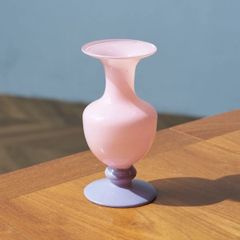 雑貨 ガラス アマブロ amabro MINI VASE TWO TONE Pink×Blue 花瓶 フラワーベース カラー 一輪挿し 花器 パステルカラー カラフル #87678