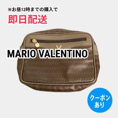 MARIO VALENTINO クラッチバッグ ブラウン メンズ