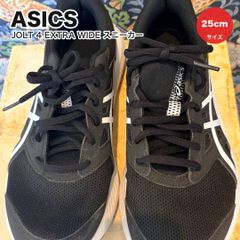 タ ASICS アシックス JOLT 4 EXTRA WIDE スニーカー ブラック 25cm