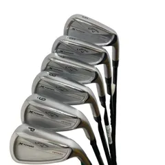 【中古】 キャロウェイ X FORGED STAR+(2024)(CE限定) 6S アイアンセット IR リシャフト (フレックスその他) メンズ 男性用 右利き 右用 Cランク ゴルフクラブ