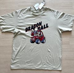 UNIQLO ドラゴンボール 半袖 Tシャツ ベージュ L