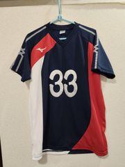 ミズノ　バレーボール　ユニフォーム　バレーボール部　Tシャツ　プラクティスシャツ