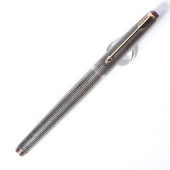 パーカー 75 シズレ フラットトップ 最初期型 万年筆 14K F 細字 両用
