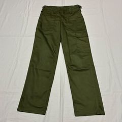 イギリス軍 Lightweight Fatigue Pants ライトウェイト・ファティーグパンツ ベイカーパンツ グリーン ポリエステル×コットン 30表記