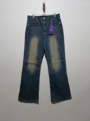 新品) レディース ストレッチ ブーツカット デニム 3XL (26A3390)