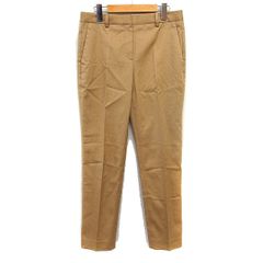 セオリー Theory スラックス センタープレス パンツ 無地 コットン 綿 2 ベージュ /FT17