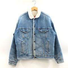 【中古品】LEVI'S リーバイス DENIM BOA JACKET 70609-0214 USA製 デニムボアジャケット アウター【146-261010-hn-02-fur】